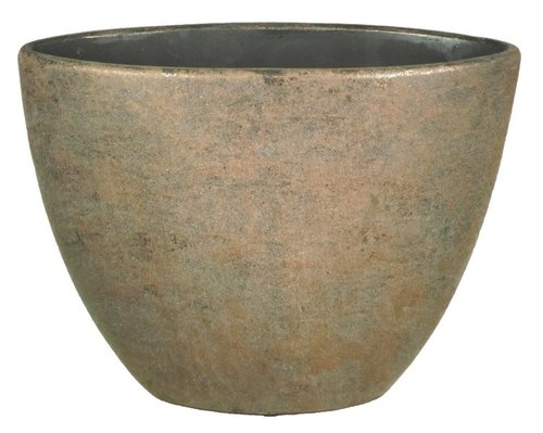 Floran Ovaal palma 37x15.5x27cm roest