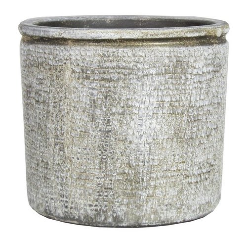 Floran Pot ancora d16 h14cm creme groen