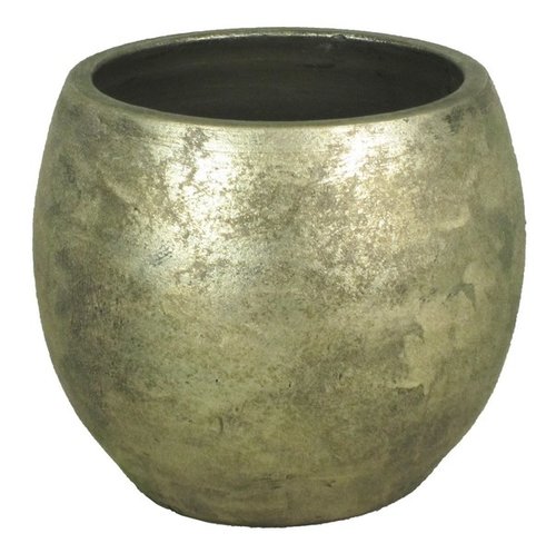 Floran Pot palma d15/19 h18cm nikkel