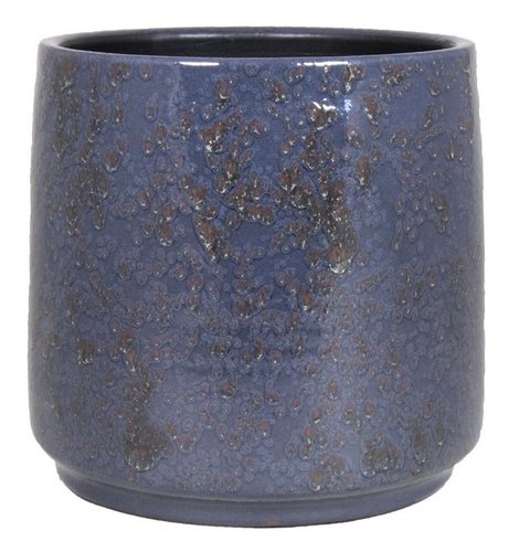 Floran Pot roxy d14/15 h13cm blauw