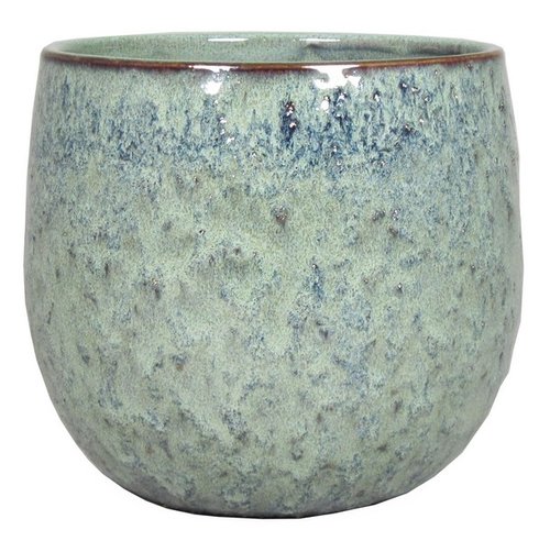 Floran Pot sierra d10.5 h9.5cm turquoise es/7