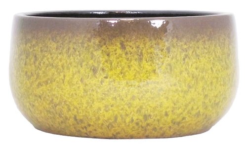 Floran Schaal mandy d29 h14cm oker