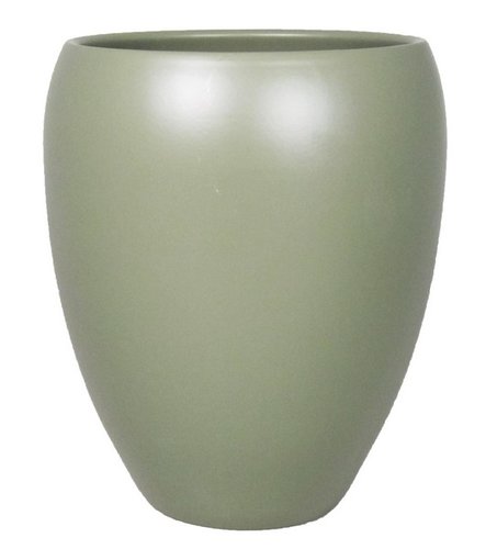 Floran Vaas rian d16 h19cm legergroen mat