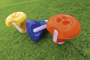 Flowclear chloordispenser groot 200 gr tabs thermometer - afbeelding 2