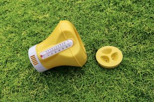 Flowclear chloordispenser groot 200 gr tabs thermometer - afbeelding 5