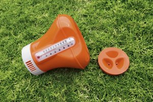 Flowclear chloordispenser groot 200 gr tabs thermometer - afbeelding 6