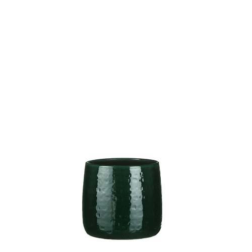 Floyd pot rond groen - h17xd19cm