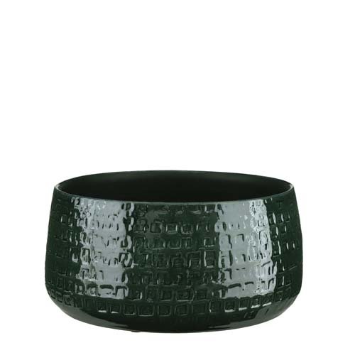 Floyd schaal rond groen - h13xd29cm
