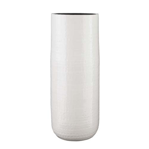 Floyd vaas rond wit - h70xd28cm