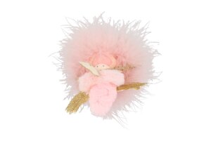 Fluffy Engel Staand Old Pink 9 x 6 x 18 cm - afbeelding 2