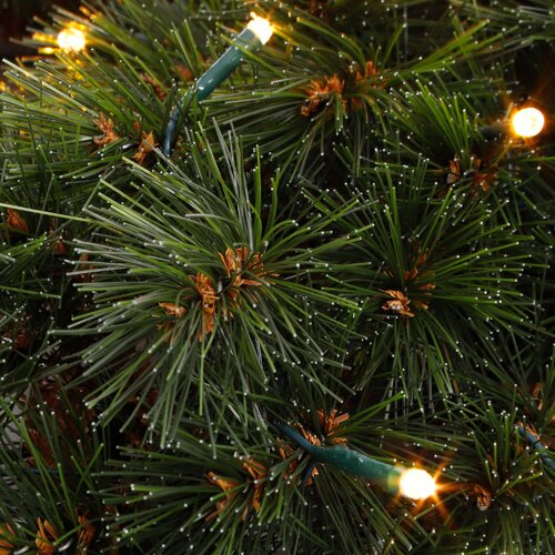 Triumph Forest Frosted krans LED groen - D 45 cm - afbeelding 3