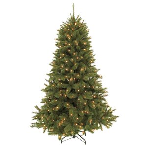 Triumph Tree Forest Frosted kunstkerstboom LED groen - H 215x D 140 cm - afbeelding 1