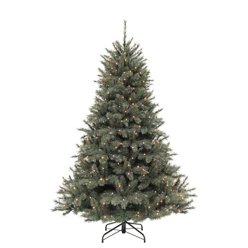 Triumph Tree Forest Frosted LED kunstkerstboom LED blauw - H 230 x D 157 cm
