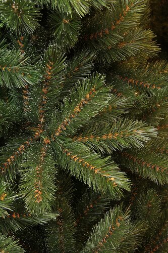 Forest Frosted x-mas tree green - 942 tips - H 185 x D 130 cm - afbeelding 2