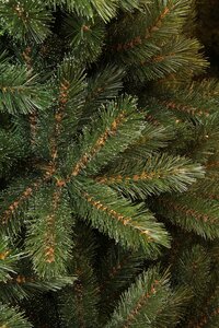 Forest Frosted x-mas tree green - 942 tips - H 185 x D 130 cm - afbeelding 2