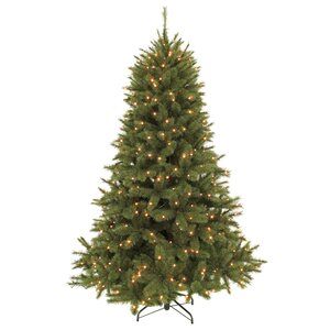 Forest Frosted x-mas tree led d. green - h305xd188cm - afbeelding 1