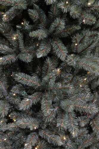 Forest Frosted x-mas tree led newgrowth blue - h260xd168cm - afbeelding 2