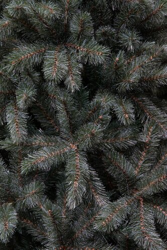 Forest Frosted x-mas tree slim newgrowth blue - h155xd86cm - afbeelding 2