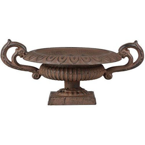 Franse lage vaas met oren S