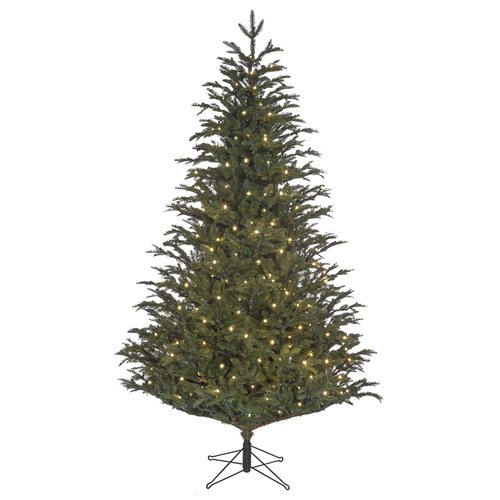 Black Box Trees Frasier Fir kunstkerstboom LED groen - H 230 x D 147 cm
