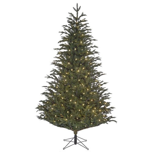 Black Box Trees Frasier Fir kunstkerstboom LED groen - H 100 x D 76 cm