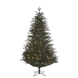 Frasier x-mas tree led blue - h120xd94cm - afbeelding 1