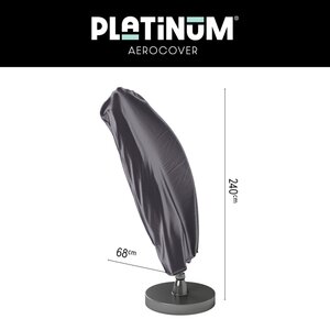 Free-arm parasol cover H240x68 - afbeelding 1