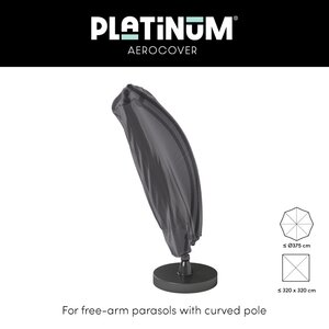 Free-arm parasol cover H250x85 - afbeelding 3
