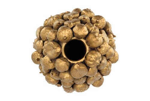 Fruitvaas goud - 20 x 22 cm - afbeelding 2