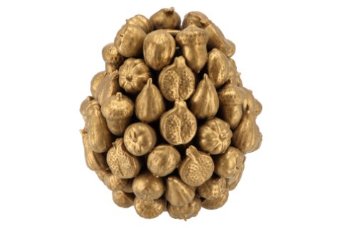 Fruitvaas goud - 26 x 29 cm - afbeelding 1