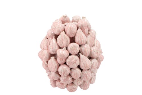 Fruitvaas roze - 15 x 16 cm - afbeelding 1
