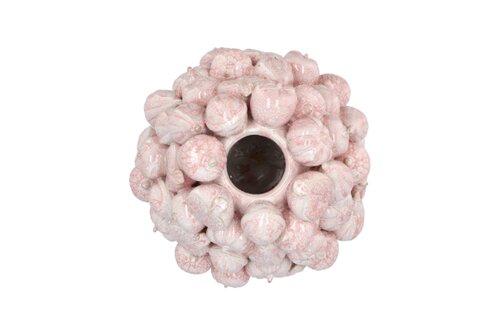 Fruitvaas roze - 15 x 16 cm - afbeelding 2