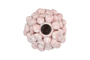 Fruitvaas roze - 15 x 16 cm - afbeelding 2