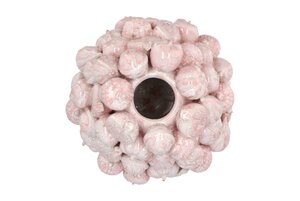 Fruitvaas roze - 20 x 22 cm - afbeelding 2