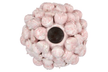 Fruitvaas roze - 26 x 29 cm - afbeelding 2