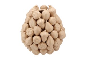 Fruitvaas zand - 20 x 22 cm - afbeelding 1
