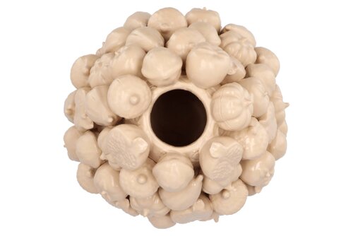 Fruitvaas zand - 26 x 29 cm - afbeelding 2