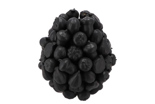 Fruitvaas zwart - 20 x 22 cm - afbeelding 1