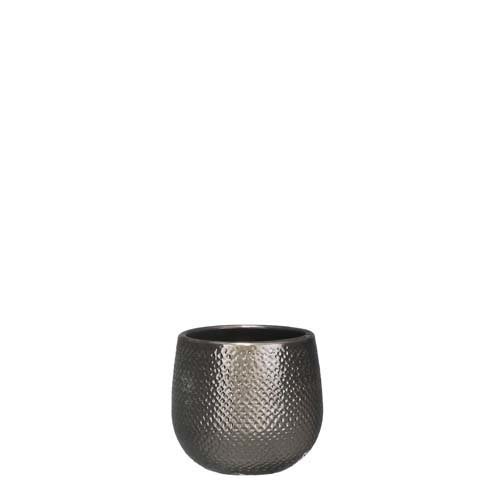 Gabriel pot rond brons - h12xd14cm