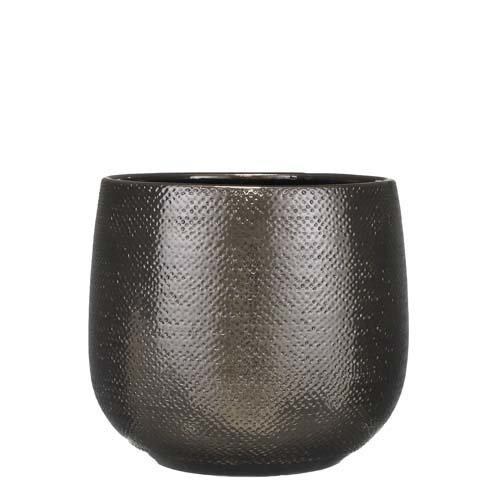 Gabriel pot rond brons - h25xd29cm