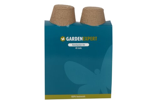 Garden Expert Kweekpotjes bio D5,6xH6-cm, 40 stuks - afbeelding 1