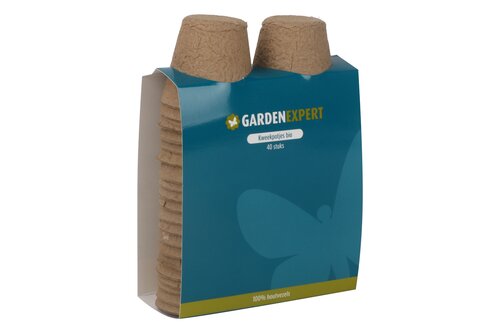 Garden Expert Kweekpotjes bio D5,6xH6-cm, 40 stuks - afbeelding 2