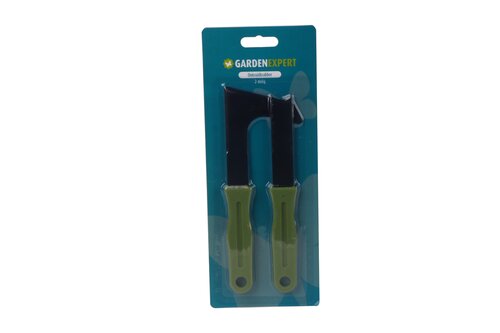 Garden Expert Onkruidkrabber 2-delig metaal/kunststof