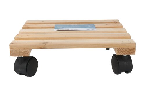 Garden Expert Plantentrolley vierkant 25 x 25 cm vuren