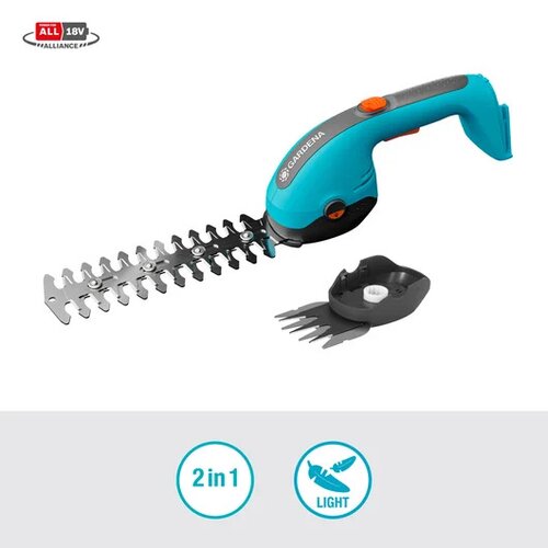 GARDENA Accu gras- en buxusschaar PowerCut 20/18V P4A solo - afbeelding 3