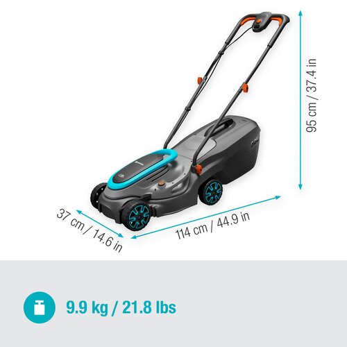 GARDENA Accu grasmaaier PowerMax 32/18V P4A solo - afbeelding 6