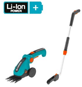 GARDENA Accu grasschaar ComfortCut met steel en wielen - afbeelding 1