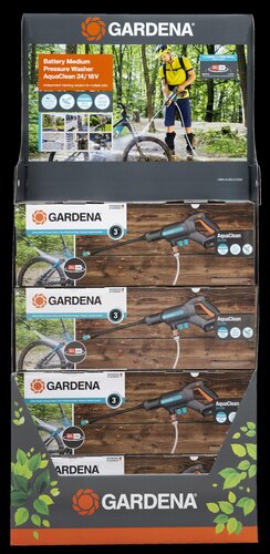GARDENA Accu hogedrukreiniger AquaClean 24 bar 18V set - afbeelding 4