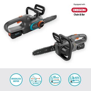 GARDENA Accu kettingzaag 250/18V P4A set - afbeelding 3