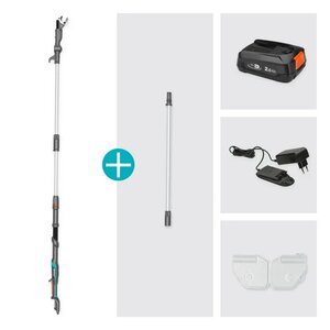 GARDENA Accu telescooptakkenschaar HighCut 360/18V P4A set - afbeelding 3